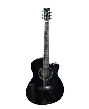 1561376662861-Vega VG40BK 40 Inch Linden Wood Acoustic Guitar. 2.jpg